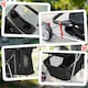 image 8 of PawHut Pet Stroller Pushchair Carrier for Cat Puppy with 3 Wheels Black