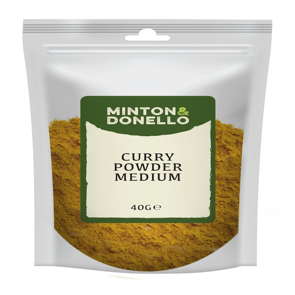 image 1 of Minton & Donello Medium Curry Powder 10 x 40g