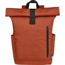 Unbranded Byron Roll Up 18L Backpack - Brick - One Size
