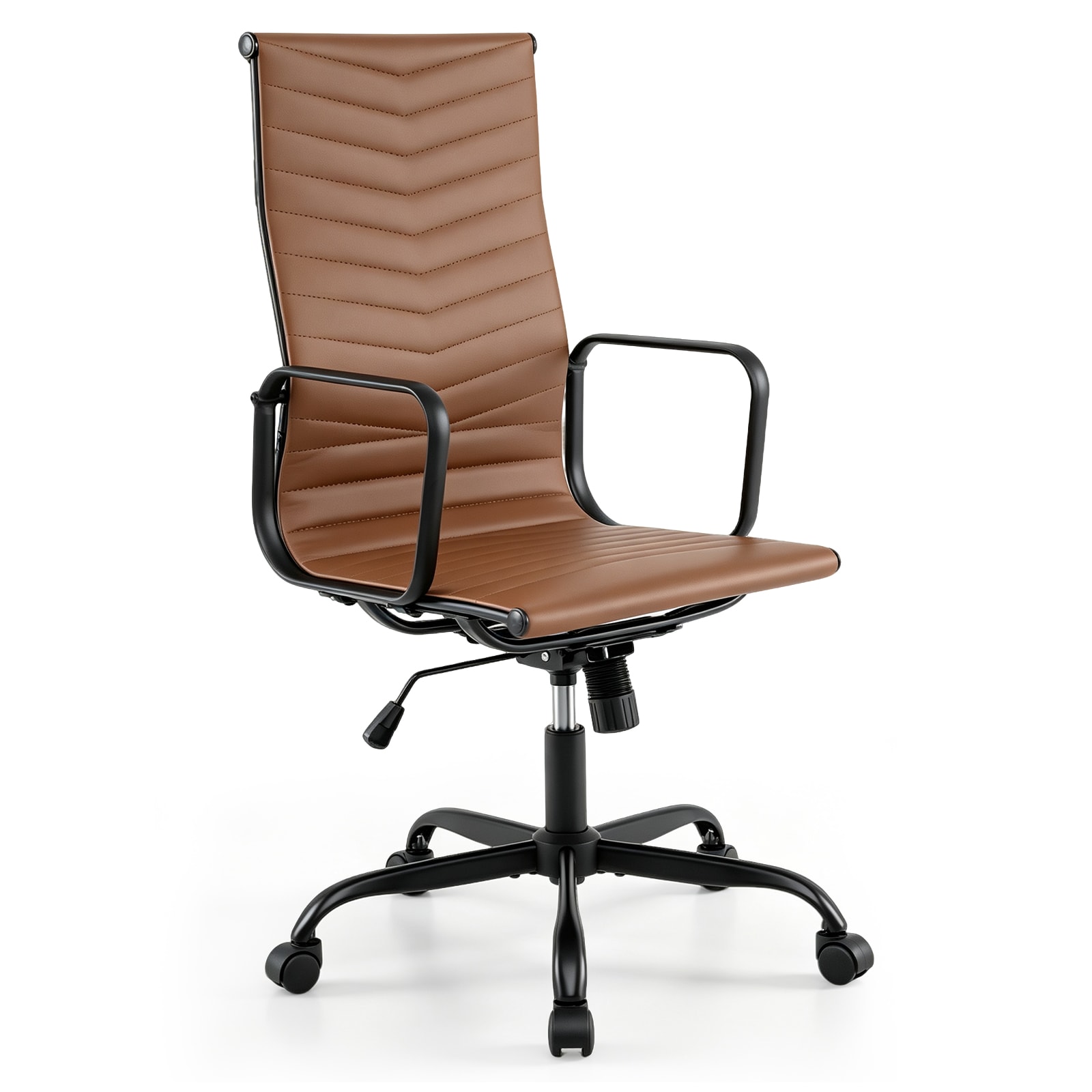 Casart Executive Office Chair Ergonomic Padded High Back Swivel Computer Desk Chairs