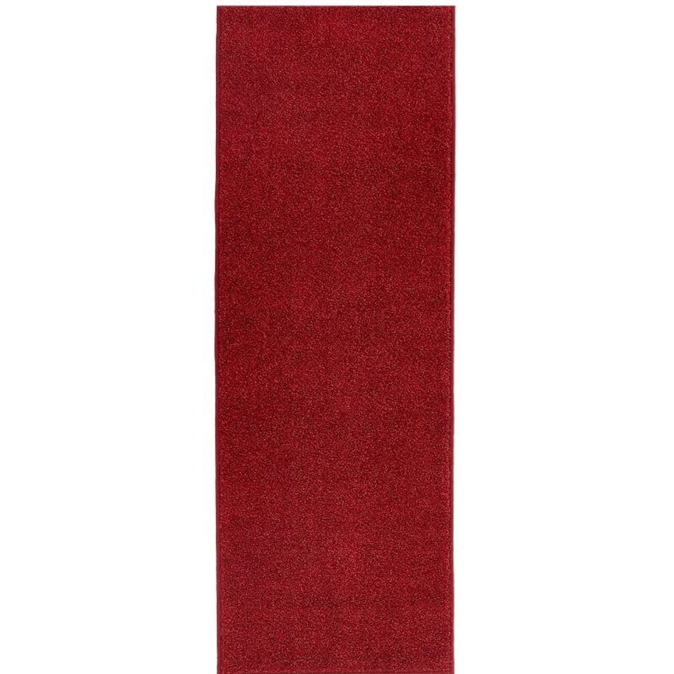 image 1 of The Rugs Velours Pure Modern Plain Velour Floor Rug Synthetic Short Pile