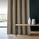 image 3 of Amberley Eyelet Thermal Door Curtain 66" x 84" - Earth