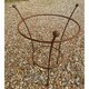 image 1 of Chelsea Range (Small) Peony Plant Support - L43.2 x W43.2 x H64.7 cm - Bare Metal/Ready to Rust