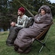 image 9 of U Series Envelope Sleeping Bag with Hood | Brown | Brown | 350S