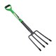 image 4 of Garden Gardening Border Fork + Border Spade Carbon Steel Blades 2pc Set