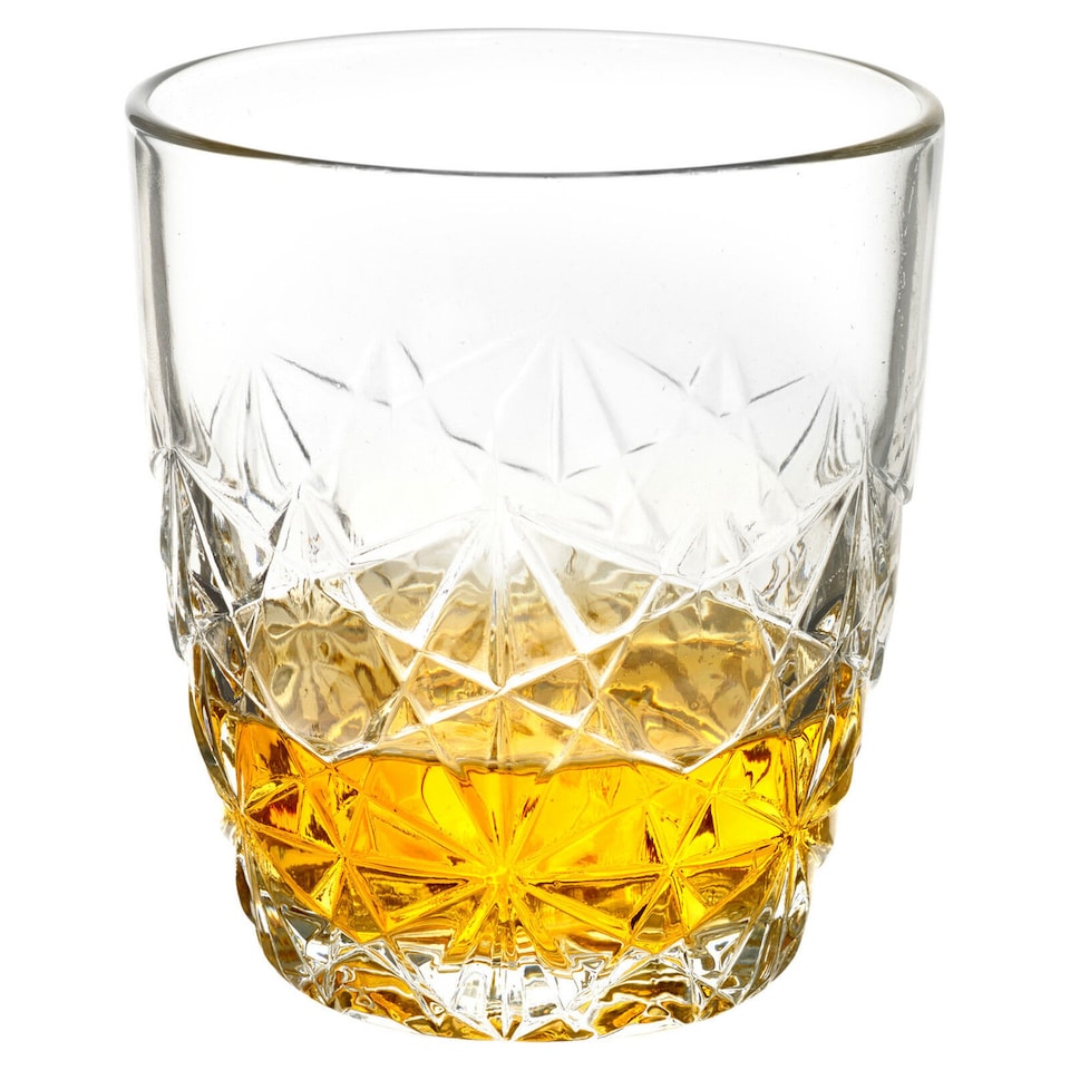 image 1 of Bormioli Rocco 7 Piece Whiskey Tumblers Glass Set