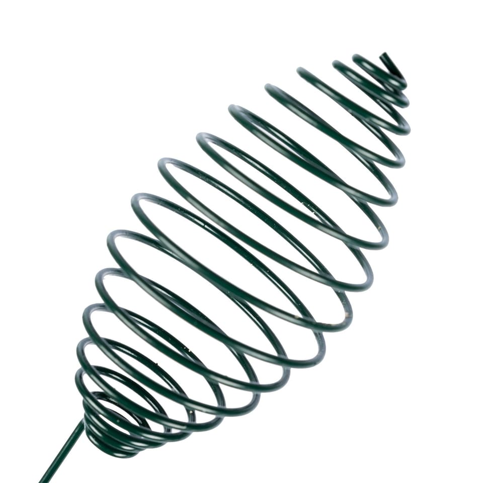 image 1 of Homescapes Metal Spring Bird Feeder with Bird Decoration, Bird House