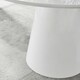 image 4 of Furniturebox Palma White High Gloss Round Dining Table