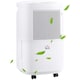 image 1 of HOMCOM 10L/Day 2.2L WiFi Smart Dehumidifier, Portable Quiet Air Dehumidifier