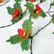 image 2 of The Christmas Workshop 89380 20 Holly Sprigs with 60 LED Lights