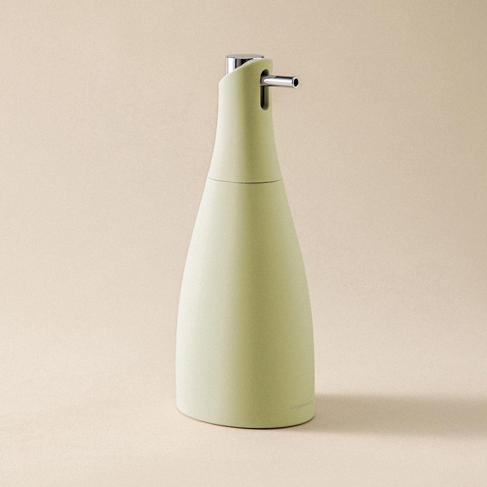 image 1 of COSMIC Soap dispenser, 300ml, Lime, Soft-finish coating, Saku Collection
