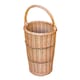image 2 of Umbrella Walking Stick Wicker Basket with Handle | Brown | Brown | One Size