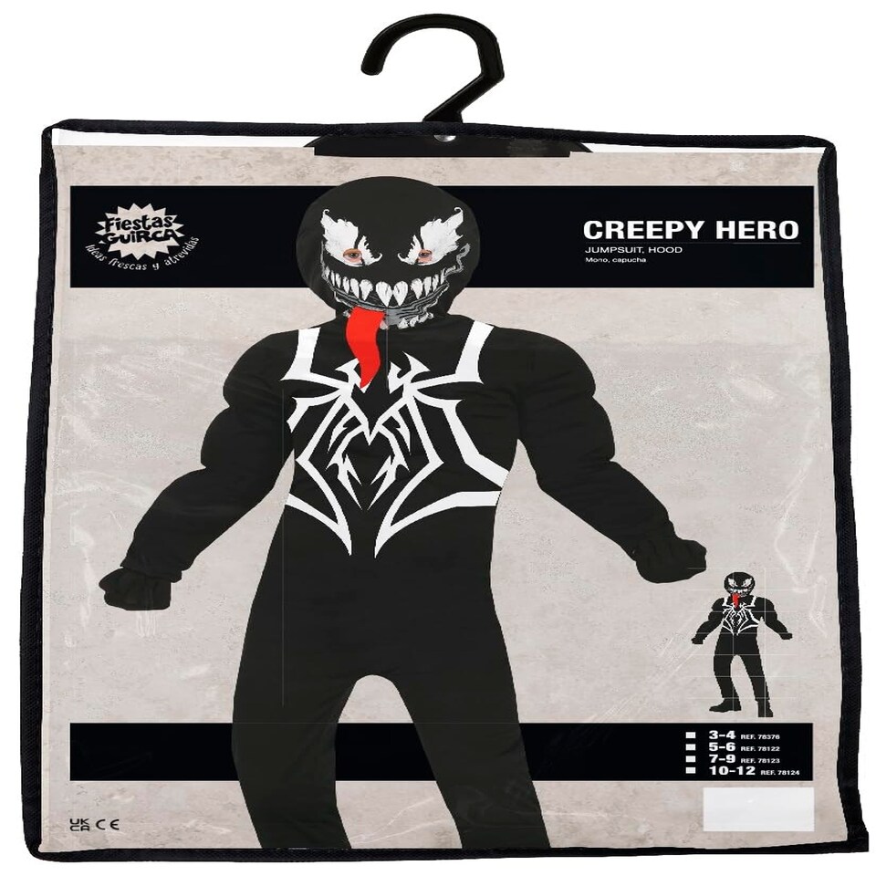 image 1 of Fancy Dress Child Creepy Hero - 10-12 Years