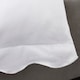 image 4 of Appletree Scallop Edge Duvet Cover Set White
