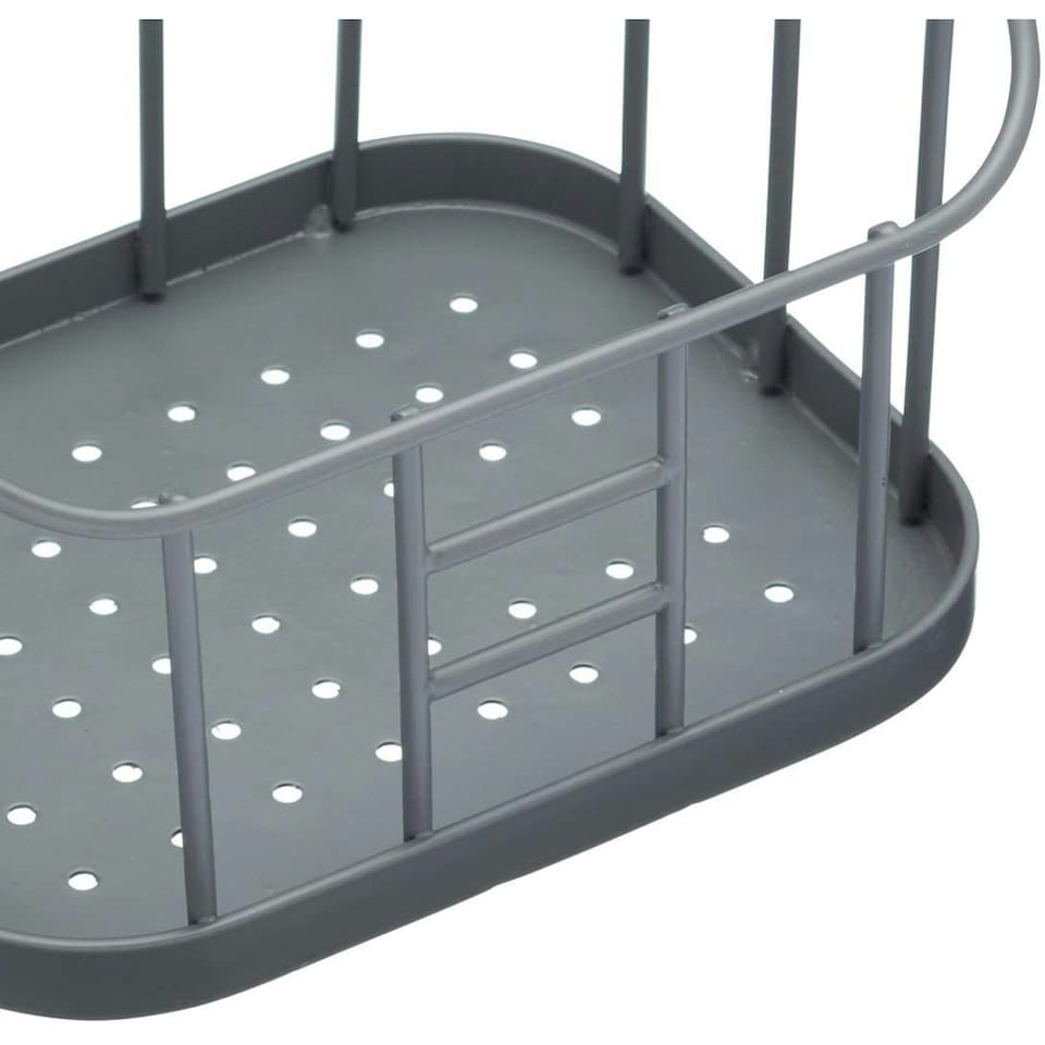 image 1 of KitchenCraft Sink Tidy Grey Wire