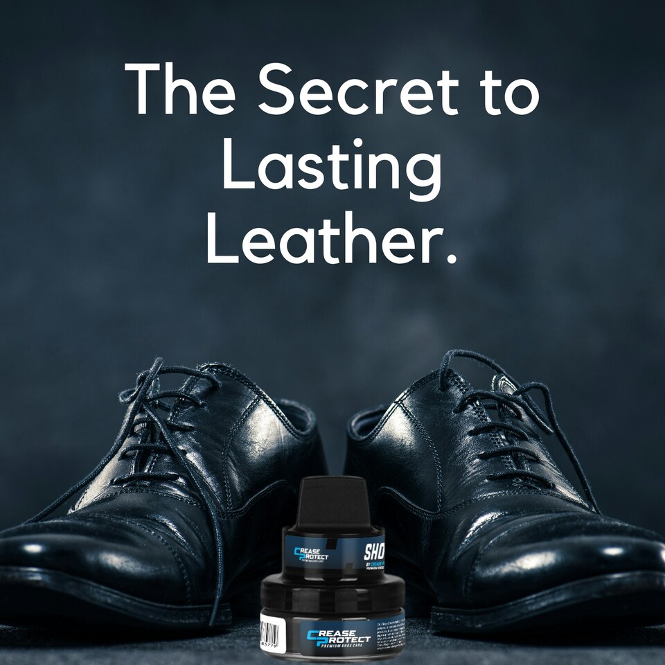 image 1 of Shoe Cream - Moisturise, Nourish & Polish Leather Shoes - 50ml - Black