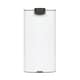 image 7 of Harbour Housewares Square Stainless Steel Kitchen Pedal Bin - 30L - White | White | White