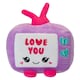image 6 of TV Soft Toy Cute Plushie Huggable Cuddly Stuffed Toy Gift 20cm Purple