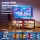 image 5 of Levede 120CM RGB LED Light Wooden TV Cabinet for Max 55 Inch TV Storage Unit
