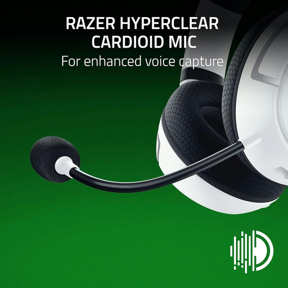 image 1 of Razer Kaira HyperSpeed Wireless Gaming Headset - White - Xbox Licensed | White