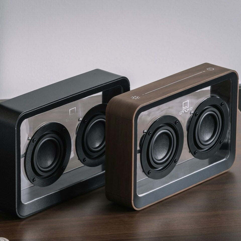 image 1 of Gingko Mage See-Through Bluetooth Speaker & LED Light