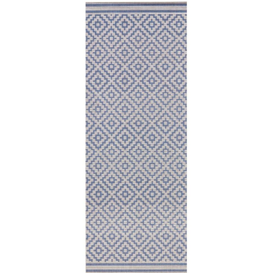 image 1 of The Rugs Raute Diamond Rug Indoor Outdoor Polypropylene Weatherproof Durable