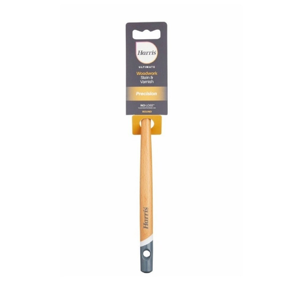image 1 of Harris Ultimate Woodwork Stain Paint Brush - Beige - 38mm