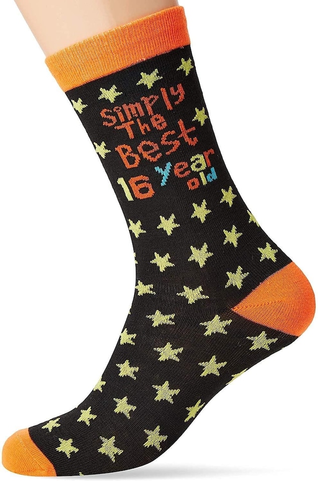 image 1 of Simply The Best Age 16 Socks | Multi
