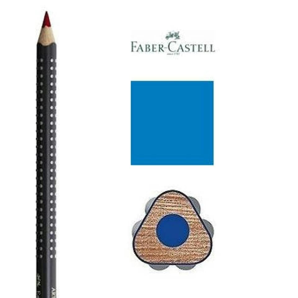 Faber-Castell - Art Grip Aquarelle Studio Pencil, Helio Blue-Reddish (151) - FC114251