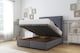 image 2 of Sloomy Pemberton Steel Plush Ottoman Bed With Mattress With 54" Floor Standing Headboard 6' Super King