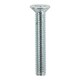 image 1 of Timco - Metric Threaded Machine Screws - PZ - Countersunk - Zinc (Size M5 x 12 - 100 Pieces)