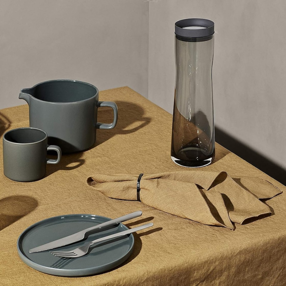 image 1 of Blomus Carafe Splash Water 1000ml - Dark Grey