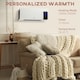 image 3 of HOMCOM Electric Heater, 2000W Wall Mounted Ceramic Space Heater with Remote Control, 2 Modes, Timer, Oscillation, Overheat Protection for Home, White
