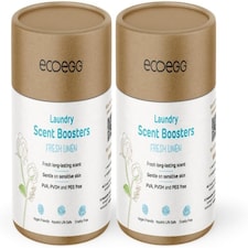 Ecoegg Laundry Scent Boosters - Fresh Linen Twin Pack (2 x 250g) – Long Lasting Fragrance, Plastic-Free, PEG-Free, No Microplastics