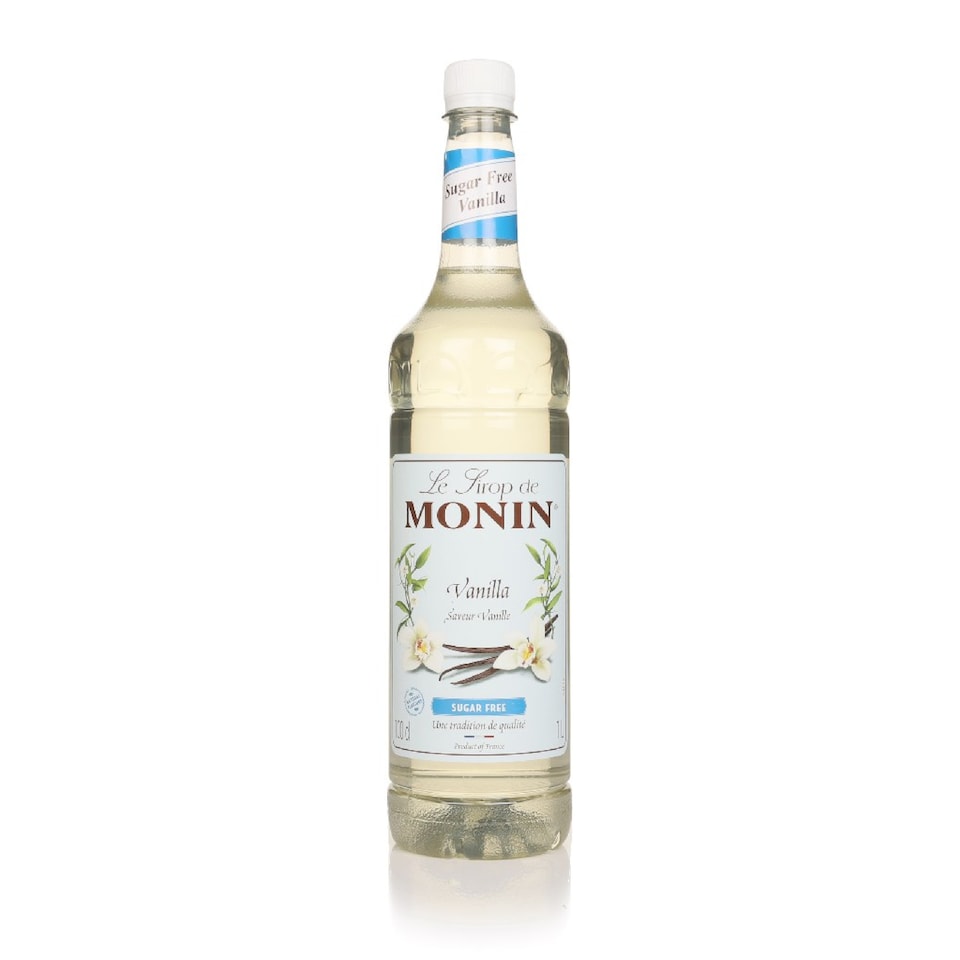 image 1 of Monin Vanilla Vanille Sugar Free Syrup 1l | Clear