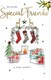 image 1 of Embellished Hand-Finished Special Friends Fireside Christmas Card