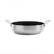 image 6 of Samuel Groves Classic Non-Stick Stainless Steel Triply 26cm Chefs Pan with Side Handles