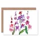 image 1 of Orchid Flowers Bright Abstract Floral Watercolour Art Card