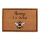 image 1 of Something Different Honey I´m Home Bee Door Mat - Natural - One Size