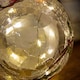 image 5 of 15cm Battery Operated Light up Robin Crackle Glass Ball with 12 Warm White LEDs