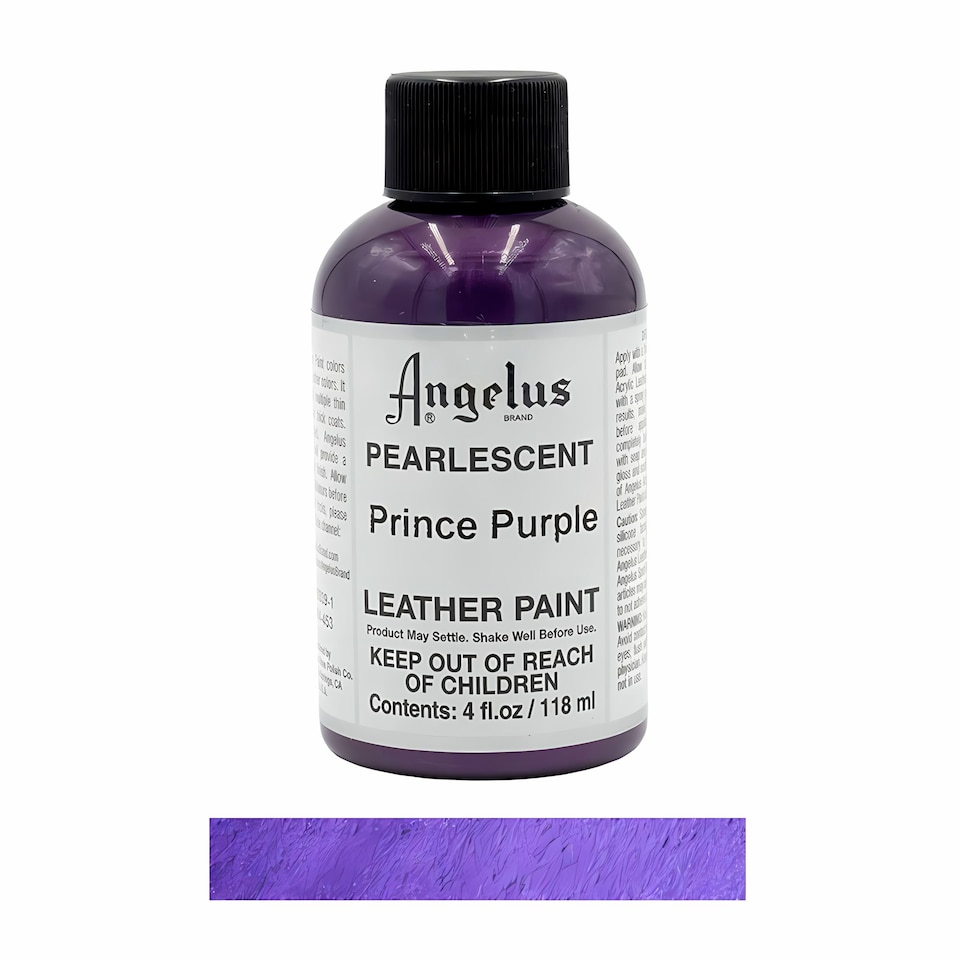 image 1 of Angelus Pearlescent Leather Paint for Sneaker Customs 4oz