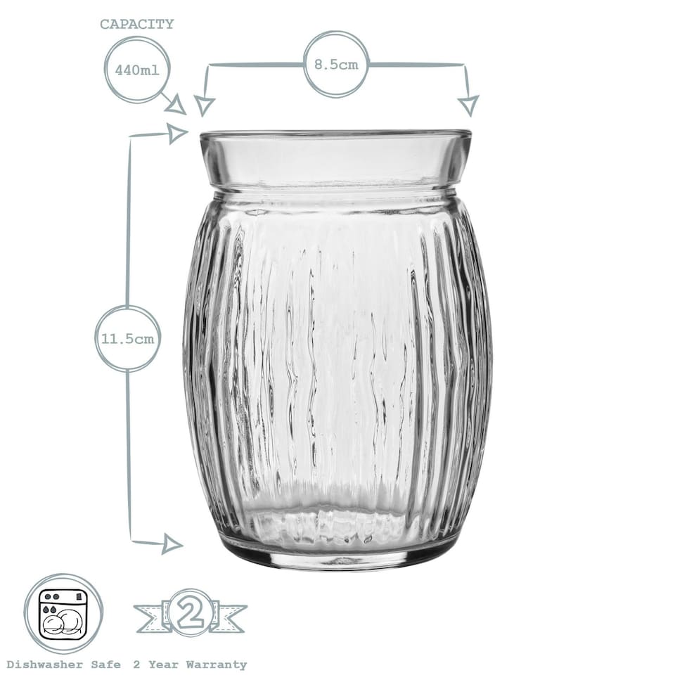 image 1 of Bormioli Rocco Sweet Coconut Cocktail Glasses - 440ml - Pack of 6 Clear
