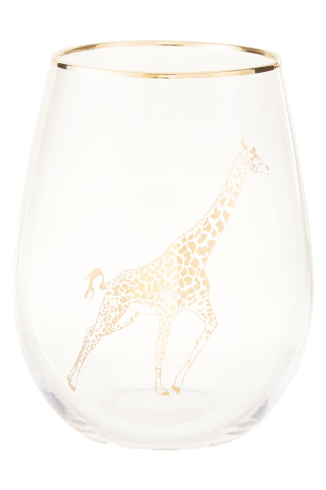 image 1 of Nomi Gold Giraffe Curved Tumbler