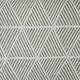 image 2 of Geo Diamond Collection Recycled Cotton Throw in Natural (70" x 100") Brown | Natural