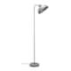 image 1 of ValueLights Morris Stone Grey Retro Dome Metal Freestanding Floor Lamp