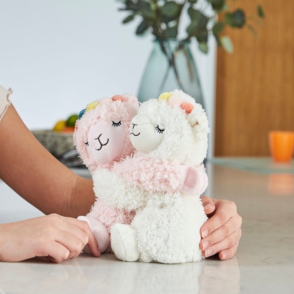 image 1 of Warmies Warm Hugs Llamas Microwavable Soft Toy
