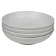 image 7 of Coloured Stone Ceramic Dinnerware Crockery Plates Bowls Dining Set | White | 16 Pcs White | 16