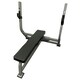 image 1 of Commercial Flat Bench Press w/ Olympic Barbell Squat Rack