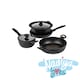 image 1 of Prestige Stackable Pots and Pans Set, Non Stick Induction Dishwasher Safe, 4 Pce