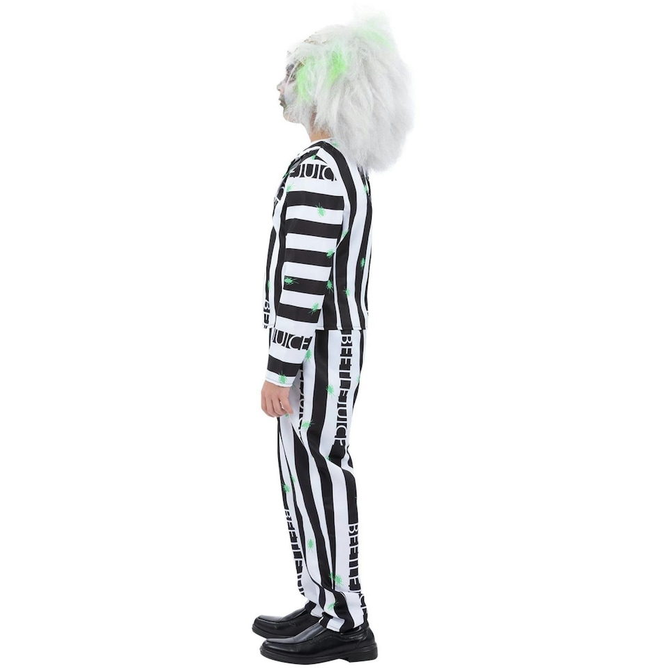image 1 of Beetlejuice Boys Character Costume Set - Black/White - 3-4 Years 3-4 years
